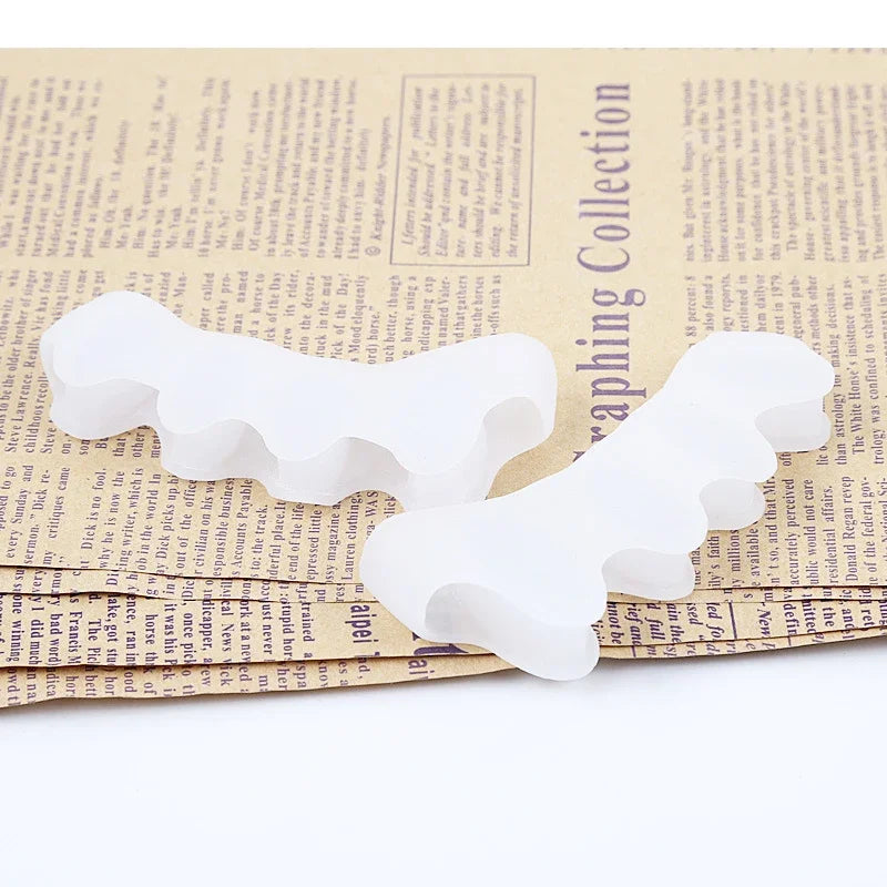 Toe Separators Doctor Recommended Correct Foot and Bunion Pain,Plantar Fasciitis Toe Straightener to Improve Functional Mobility